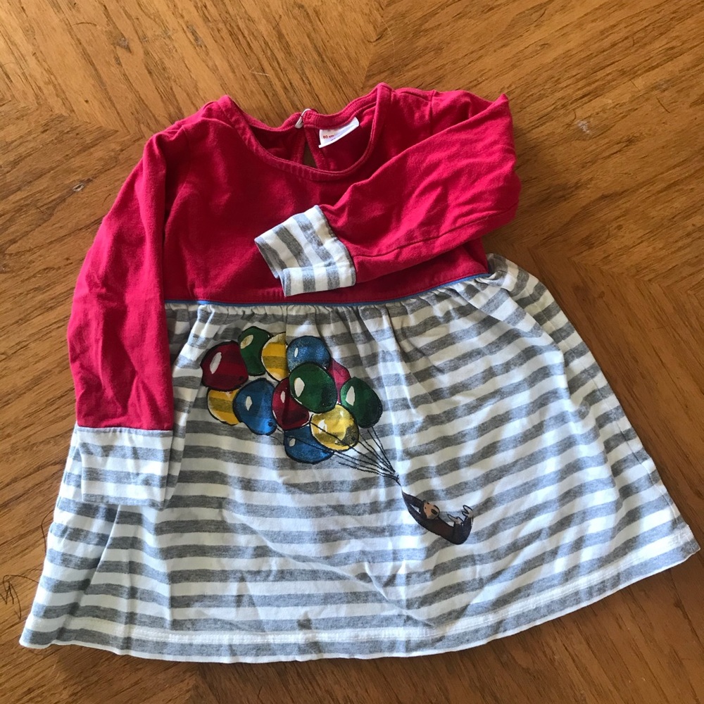 Hanna Andersson’s Curious George collection dress
